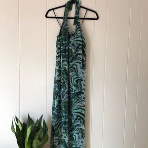 J. Lo Halter Maxi Dress